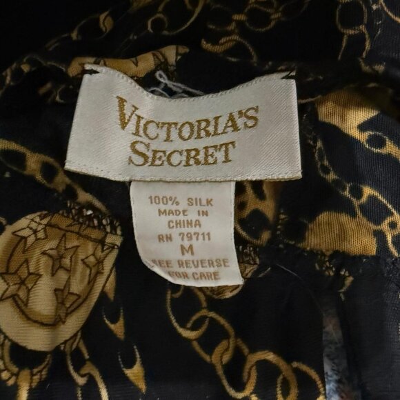Vintage 100% Silk Victroia's Secret Halter Romper - Picture 2 of 4
